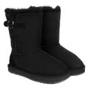 Ladies Surrey Sheepskin Boots Black Extra Image 4 Preview